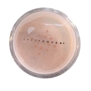 New & Sealed.Sheer Cover NUDE Mineral Foundation Face Powder Full Size 4g